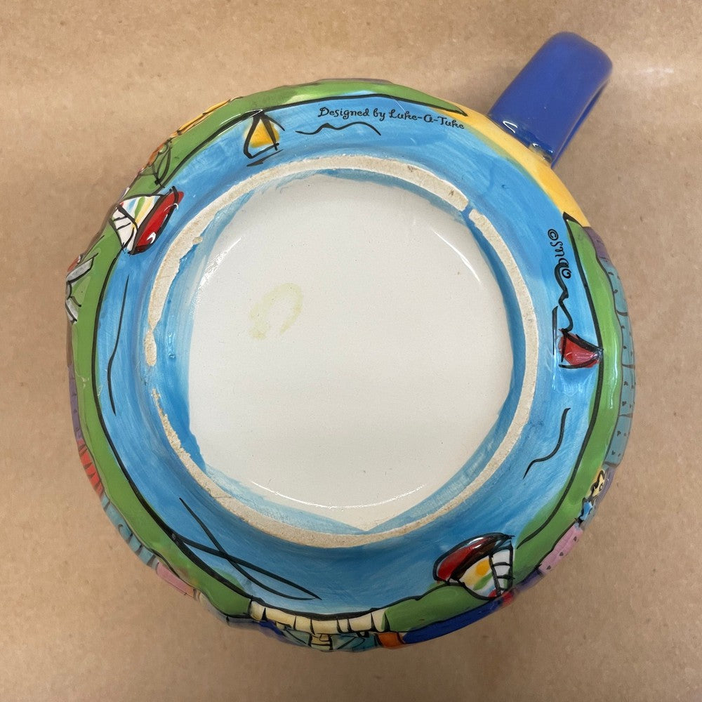 Luke-A-Tuke Chicago Embossed Mug